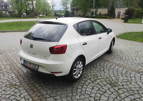 Seat Ibiza cena 24700 przebieg: 164000, rok produkcji 2014 z Kutno małe 137